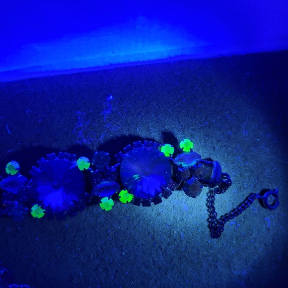 Juliana D&E Blue Green Rivaloi Margarita Rhinestone Set - Picture 14 of 14